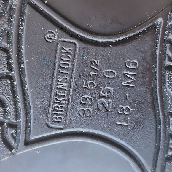 Birkenstock Virginia Brown Leather Shoes with CutoutsMade in Germany Size L8 M6 - Picture 9 of 12